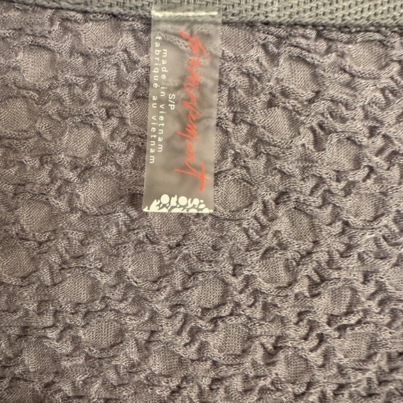 Free People Recovery top in lilac/highlighter green racing stripe size Small - Picture 7 of 9